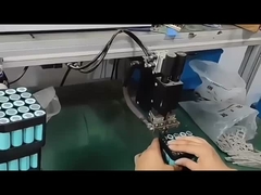 Halbautomatische, pneumatische Lithiumbatterie-Punktschweißmaschine