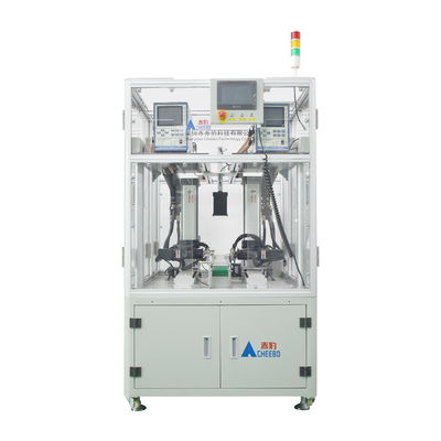 kaufen Automatische Schweißmaschine für zylindrische Lithiumbatterien mit acht Achsen, doppelseitiger Nickelplatte online manufacture