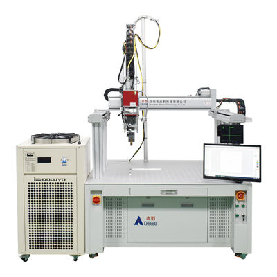kaufen Automatische prismatische Batteriepack Laser-Schweißer Lithium-Polymer-Batterie Laser-Schweißmaschine für Taschenzelle 1500w online manufacture
