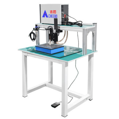 kaufen Hochpräzisions-Pneumatische Multi-Impuls-Halbautomatische Gantry-Lithiumbatterie-Spot-Schweißmaschine online manufacture