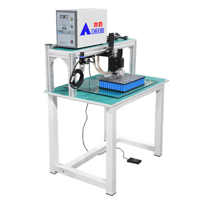 kaufen Lithium-Ionen-Batterie-Pack-Schweißmaschine 18650 21700 26650 32700 Gantry Manuelle Punkt-Schweißmaschine für Lithium-Ionen-Batterie online manufacture