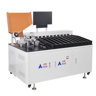 kaufen Scan Code Computer Bildschirm Batteriezell Sorter 10 Kanal 18650 Zylindrische Batterie Sortiermaschine online manufacture
