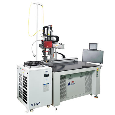 1000w 1500w 2000w vollautomatische Quadrat Lithium Batteriepack Aluminium Nickel kontinuierliche Laserschweißmaschine